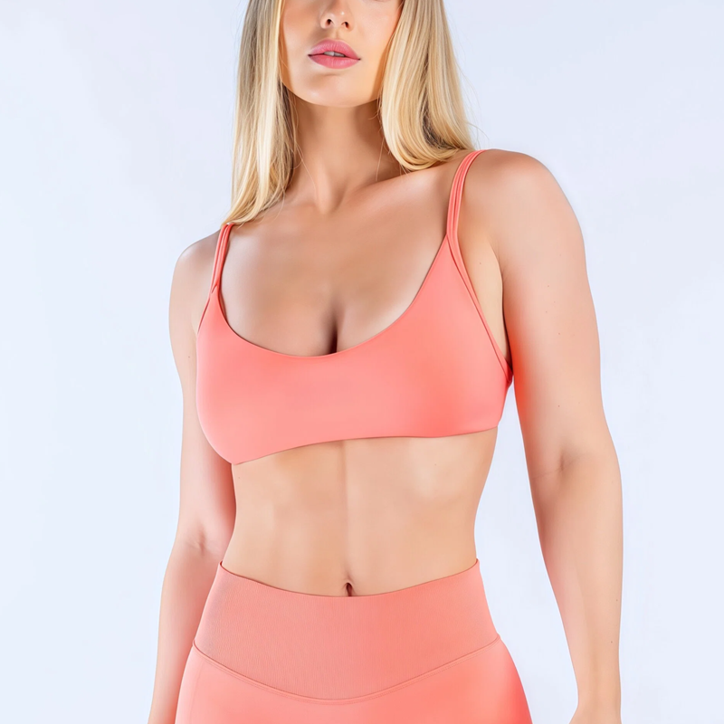 Minimizer Bra Women - HISTELLO Impact Scoop Neck Bra Women